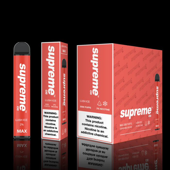 Supreme Cig MAX2% LUSH ICE