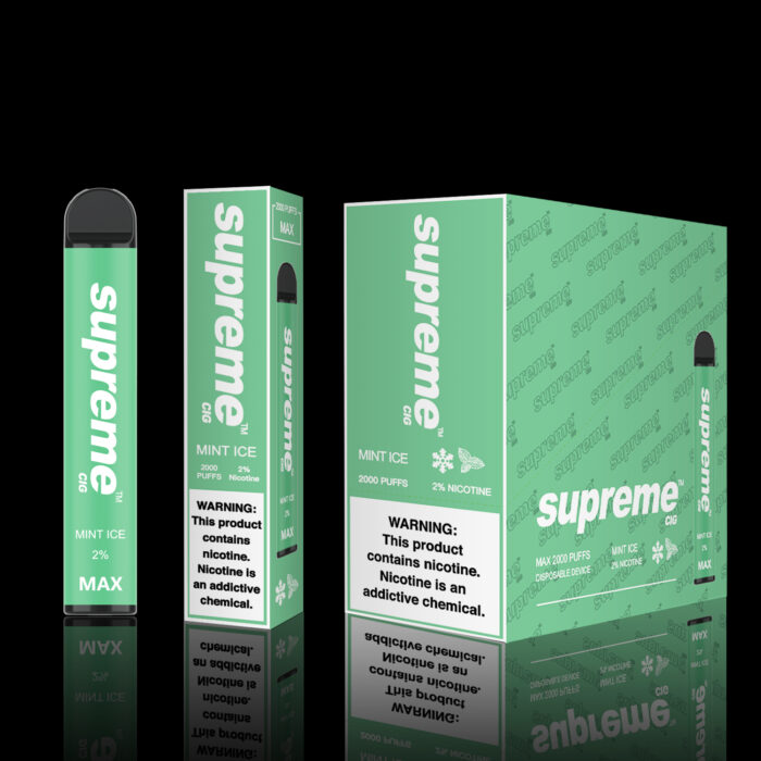 Supreme Cig MAX2% MINT ICE